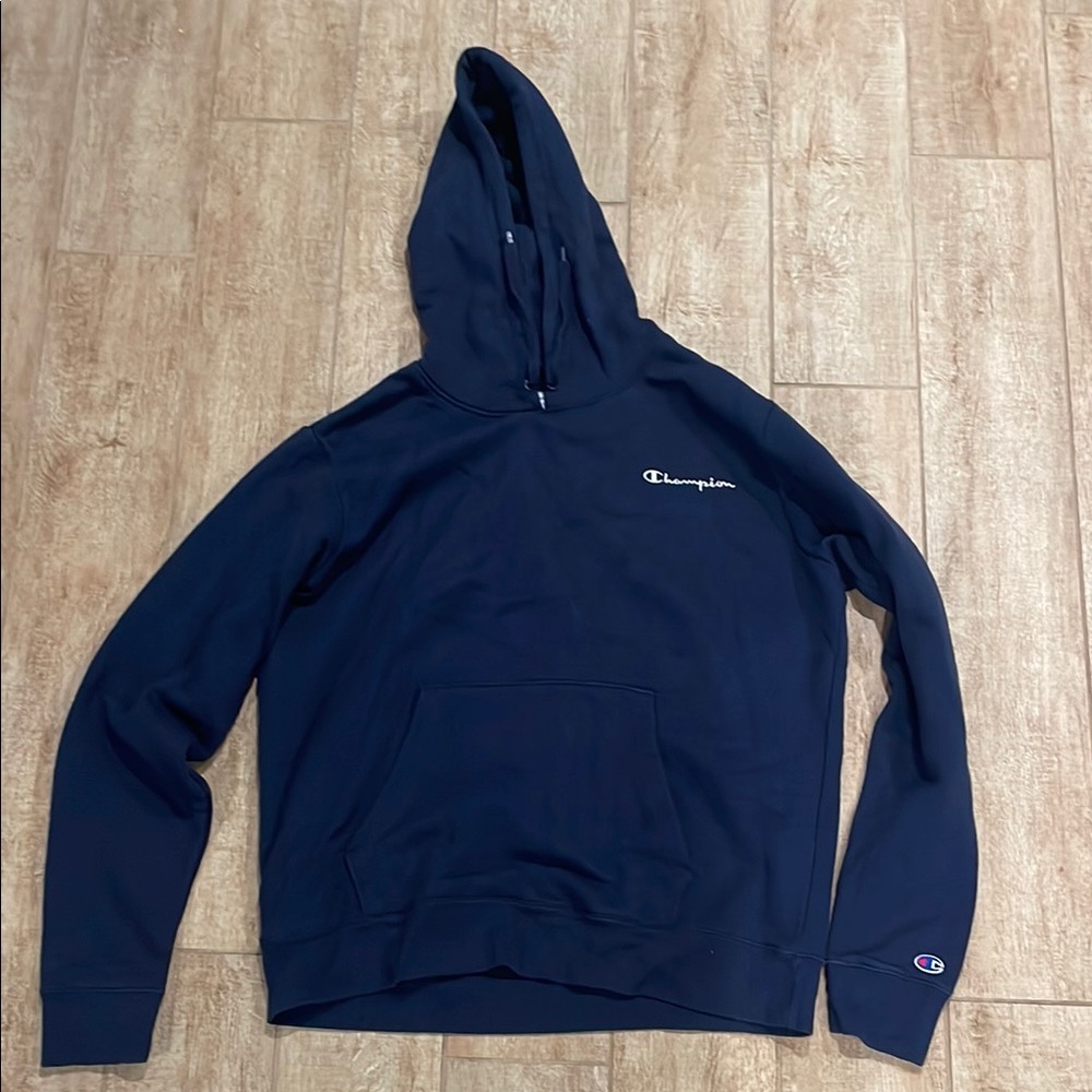 Champion Navy Blue Hoodie